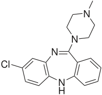 Clozapine (Chemical Structure) - Behavenet