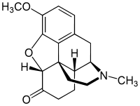 Hydrocodone (Chemical Structure) - Behavenet