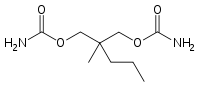Meprobamate (Chemical Structure) - Behavenet