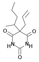 Secobarbital (Chemical Structure) - Behavenet