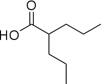 Valproate (Chemical Structure) - Behavenet